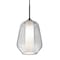 Besa Lighting Link Pendant, Clear/Opal, Black Finish, 1x9W LED 1JT-LINKCL-LED-BK - alternate 1